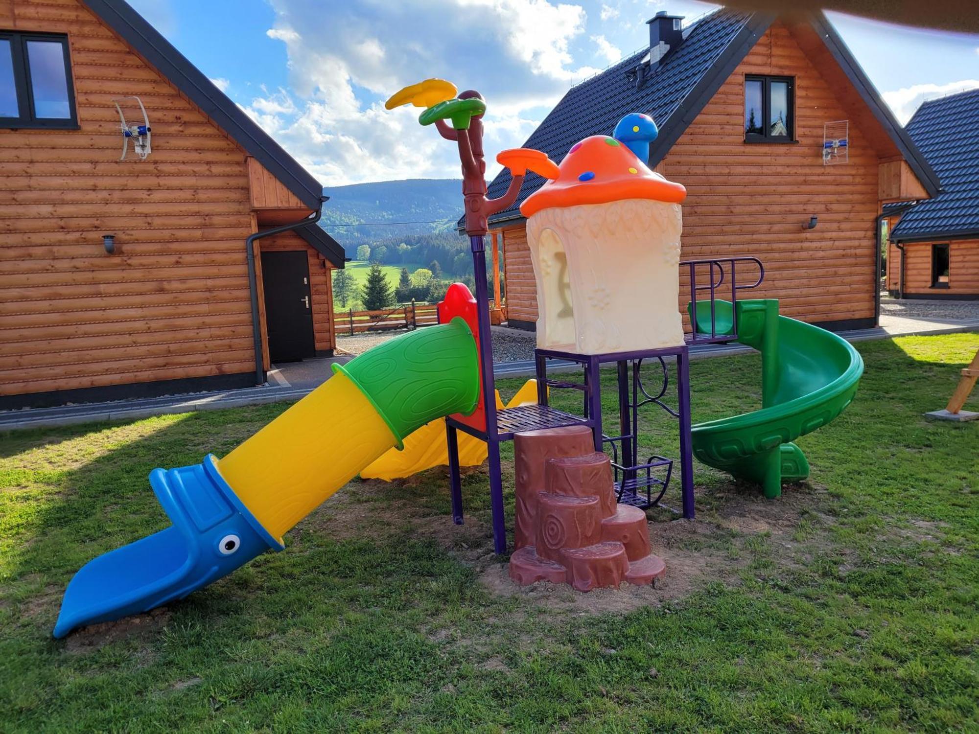 Osada Orlica Klimatyczne Domki Z Widokiem Na Gory I Termalnym Spa Sauna Jacuzzi 4 Km Od Zieleniec Ski Arena Lasowka Kültér fotó