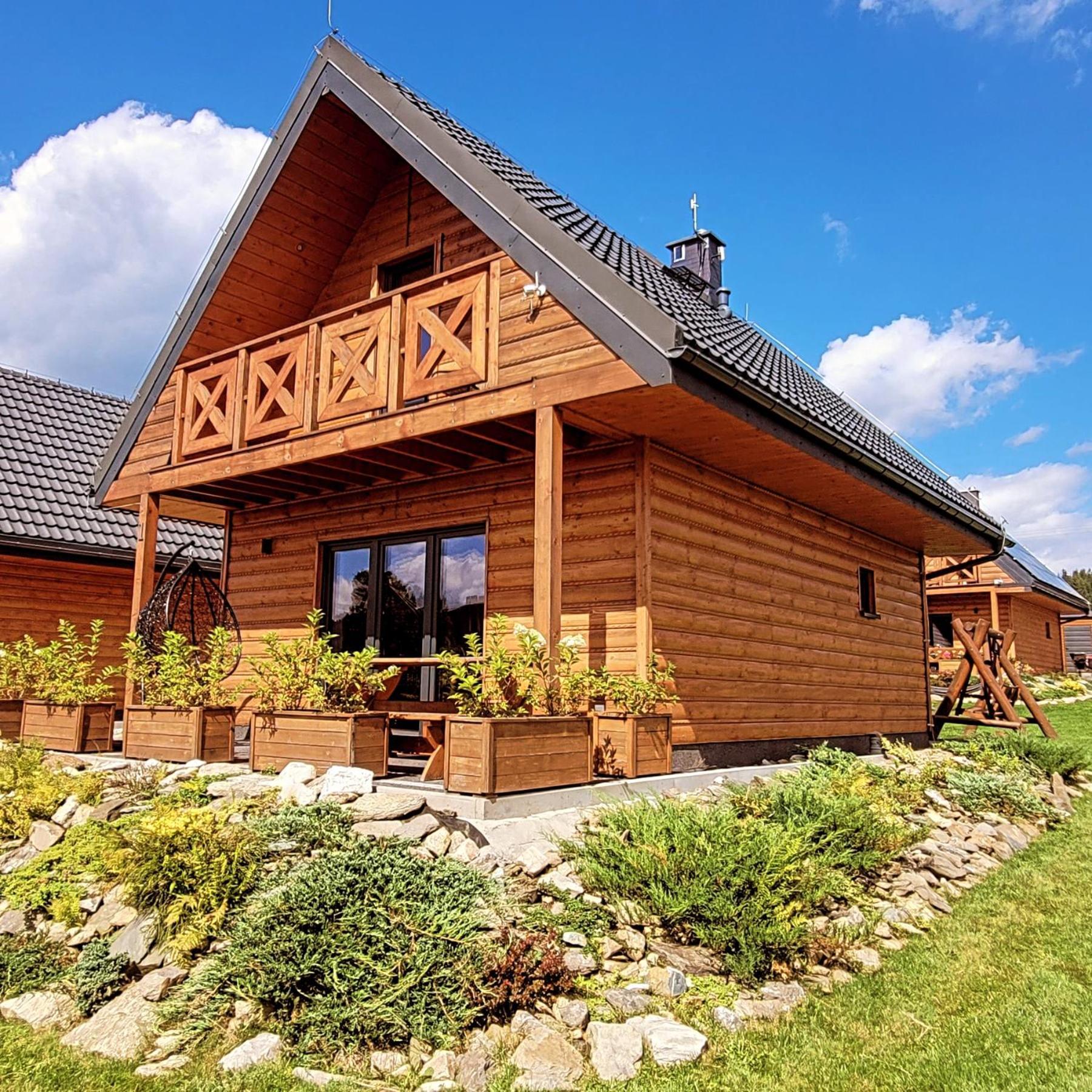 Osada Orlica Klimatyczne Domki Z Widokiem Na Gory I Termalnym Spa Sauna Jacuzzi 4 Km Od Zieleniec Ski Arena Lasowka Kültér fotó